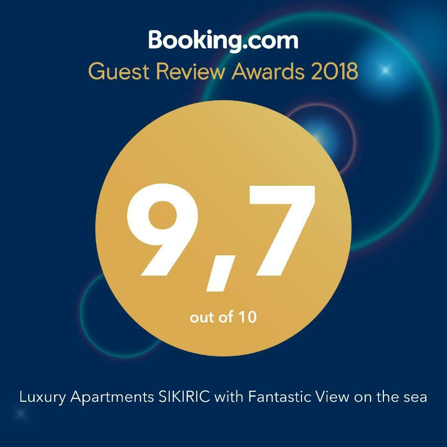 Luxury Apartments Sikiric With Fantastic View On The Sea Bibinje Exteriér fotografie